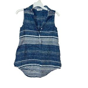 Beach Lunch Lounge Collection Sleeveless Blouse size XS